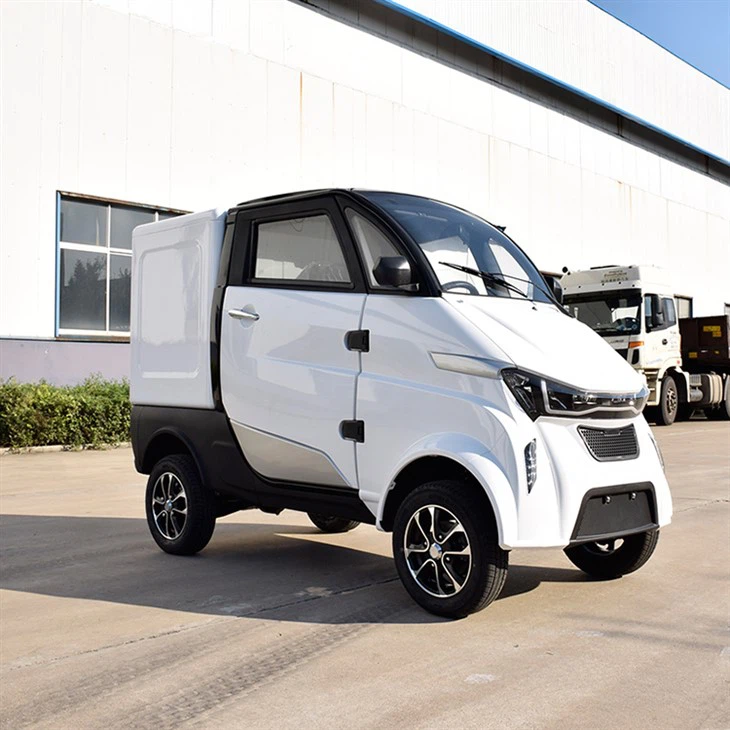 EEC Auto Trailer Truck, Electric Mini Truck With Closed Cabin