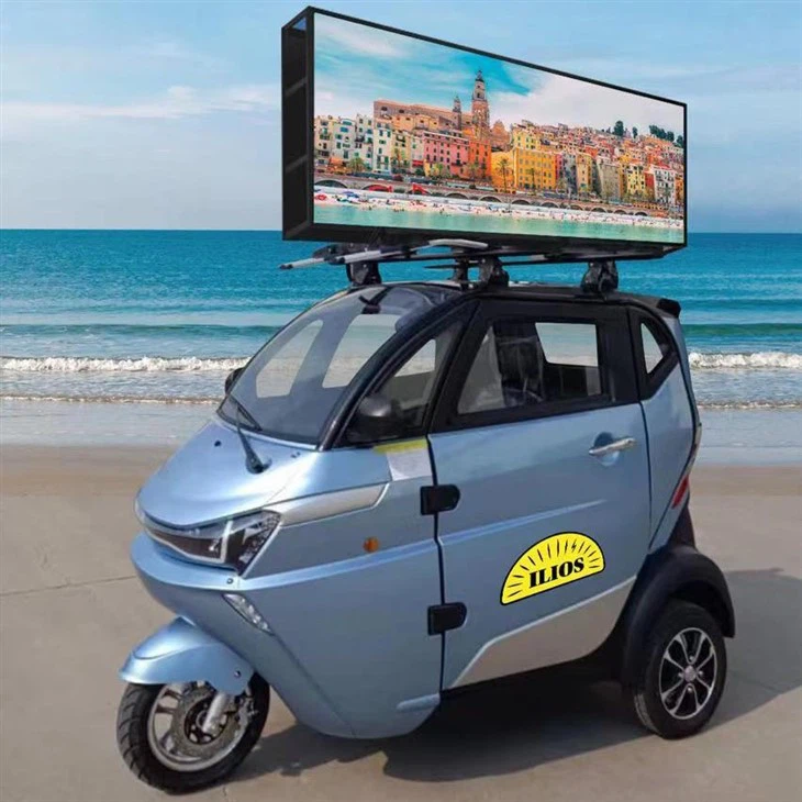 Newest Closed Electric Tricycle, EEC 3-Wheeler Motorcycle For Adult